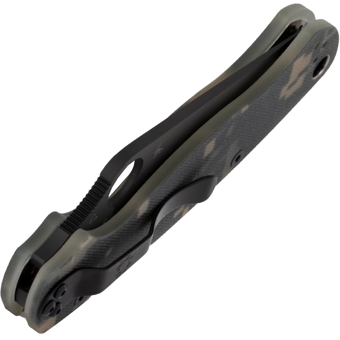 Spyderco C81GPCMOBK2 Para Military 2 G-10 Camo Black Blade 6 Spyderco C81GPCMOBK2 Para Military 2 G-10 Camo Black Blade – Bild 6