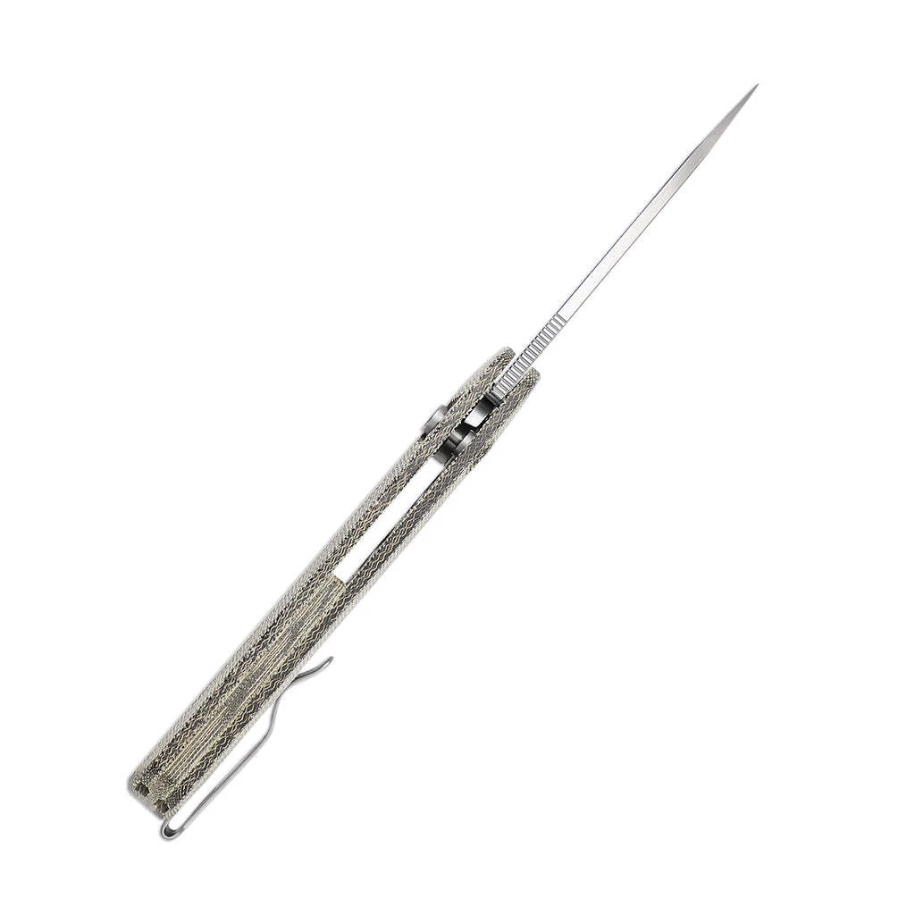 Kizer Mad Tanto 154CM,Micarta, V4602C2 3 Kizer Mad Tanto 154CM,Micarta, V4602C2 – Bild 3