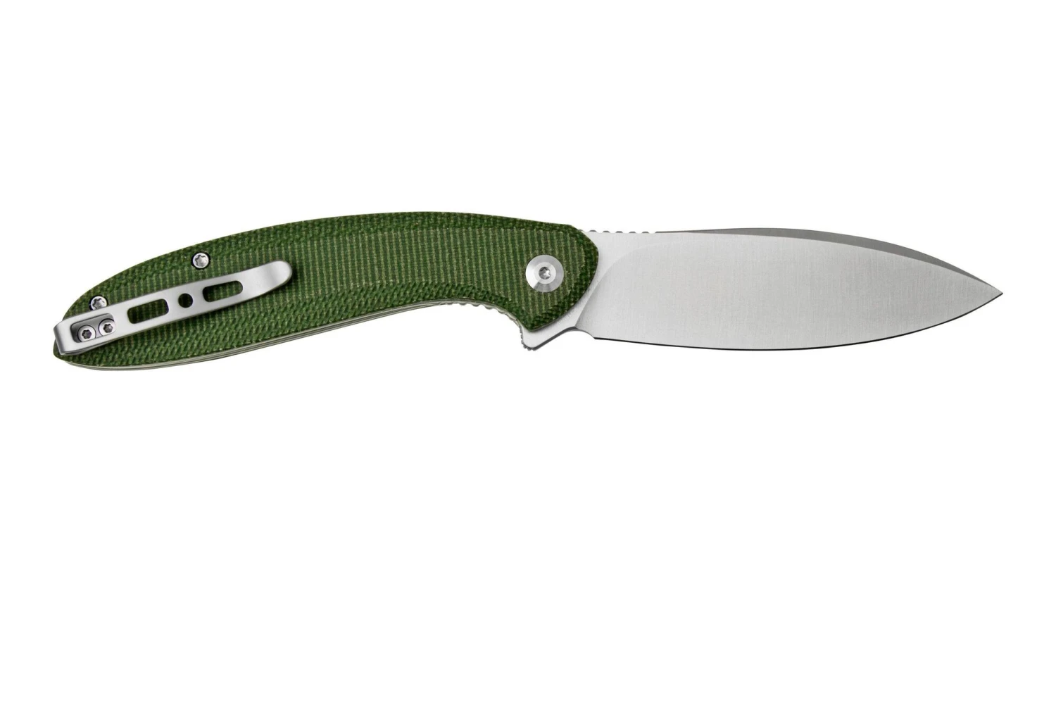 SENCUT San Angelo Green Micarta Handle Satin Finished 9Cr18MoV Blade S21003-3 2 SENCUT San Angelo Green Micarta Handle Satin Finished 9Cr18MoV Blade S21003-3 – Bild 2