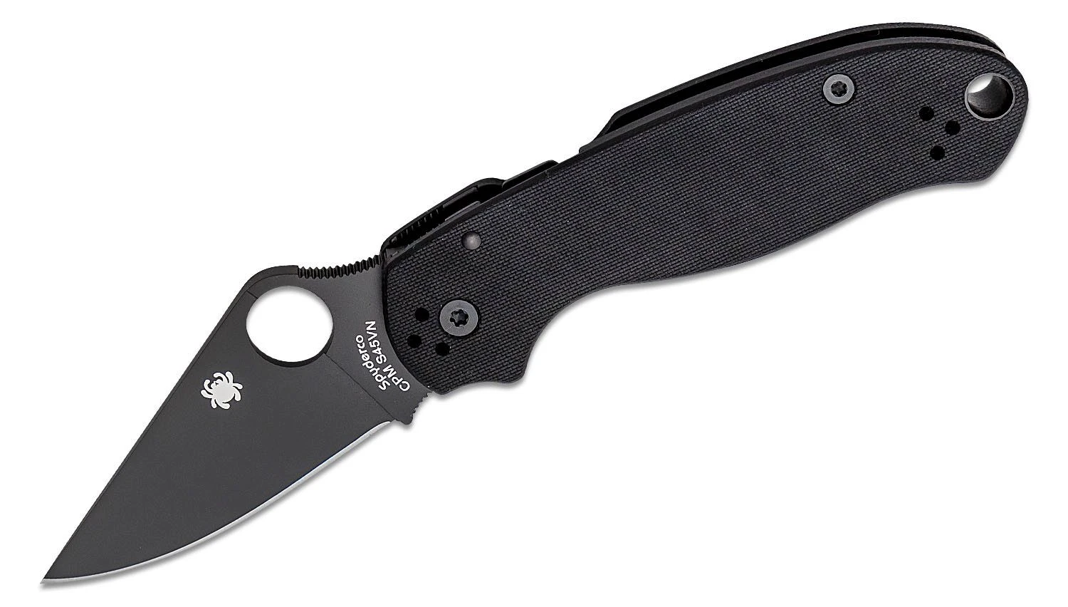 Spyderco C223GPBK Para 3 G-10 BlackBlack Blade 1 Spyderco C223GPBK Para 3 G-10 BlackBlack Blade