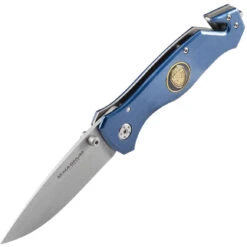 Magnum 01MB365 Law Enforcement Griff Aus Aluminium Blau -Messerladen 0b9e90f9d0c23680224094a8cc62efdf
