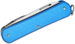 Fox Knives FOX VULPIS FOLDING KNIFE STAINLESS STEEL N690co POLISH BLADE,ALLUMINIUM SKY BLUE HANDLE 12 Fox Knives FOX VULPIS FOLDING KNIFE STAINLESS STEEL N690co POLISH BLADE,ALLUMINIUM SKY BLUE HANDLE -Messerladen 114ac6130ee96f2405c525070e42bdba