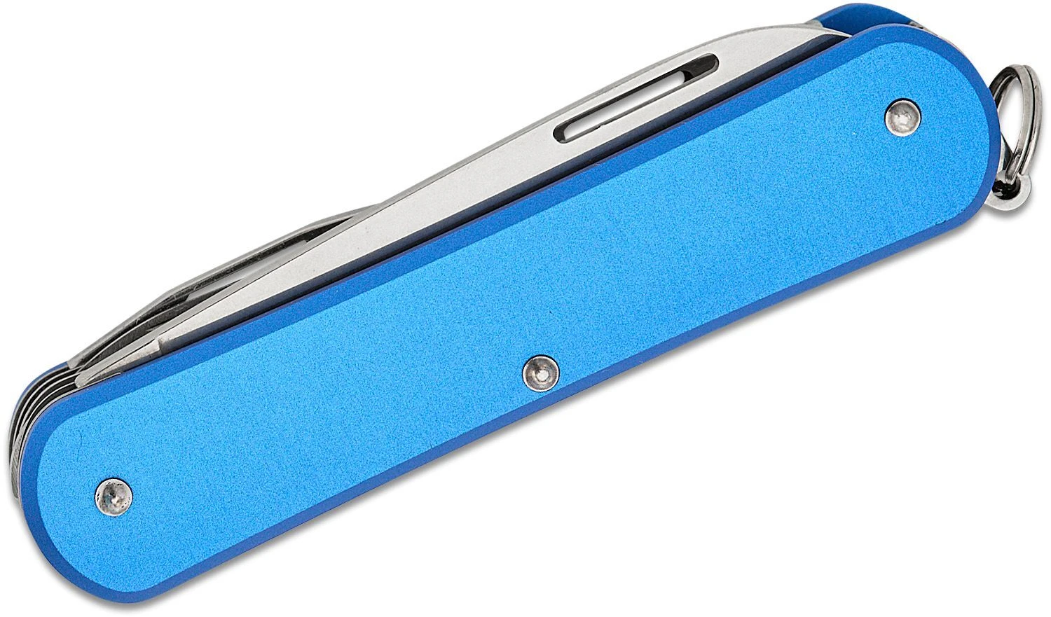 Fox Knives FOX VULPIS FOLDING KNIFE STAINLESS STEEL N690co POLISH BLADE,ALLUMINIUM SKY BLUE HANDLE 6 Fox Knives FOX VULPIS FOLDING KNIFE STAINLESS STEEL N690co POLISH BLADE,ALLUMINIUM SKY BLUE HANDLE – Bild 6