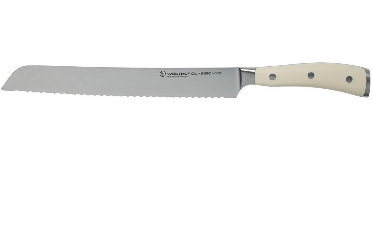 WUSTHOF Classic Ikon Creme Bread Knife 23 Cm 1 WUSTHOF Classic Ikon Creme Bread Knife 23 Cm