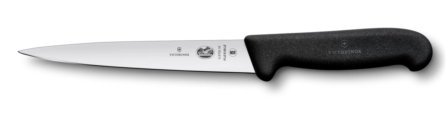 Victorinox 5.3703.18 Fischfiletiermesser Griff Aus Fibrox, 18 Cm 2 Victorinox 5.3703.18 Fischfiletiermesser Griff Aus Fibrox, 18 Cm – Bild 2