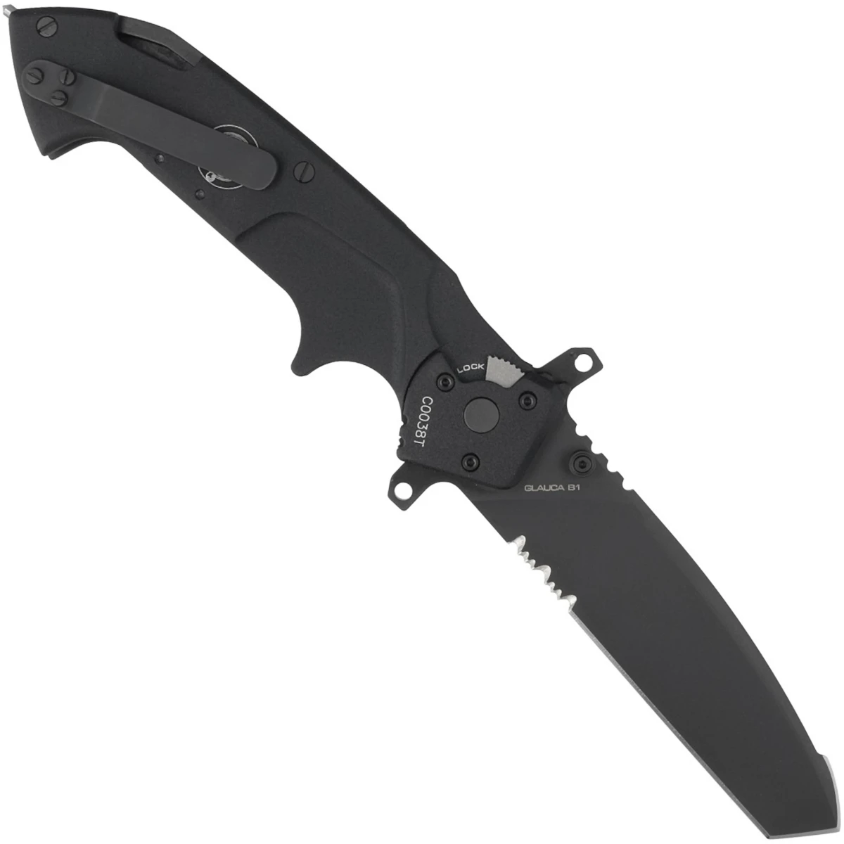 Extrema Ratio 04.1000.0139/BLK Glauca B1 Tanto Black 2 Extrema Ratio 04.1000.0139/BLK Glauca B1 Tanto Black – Bild 2