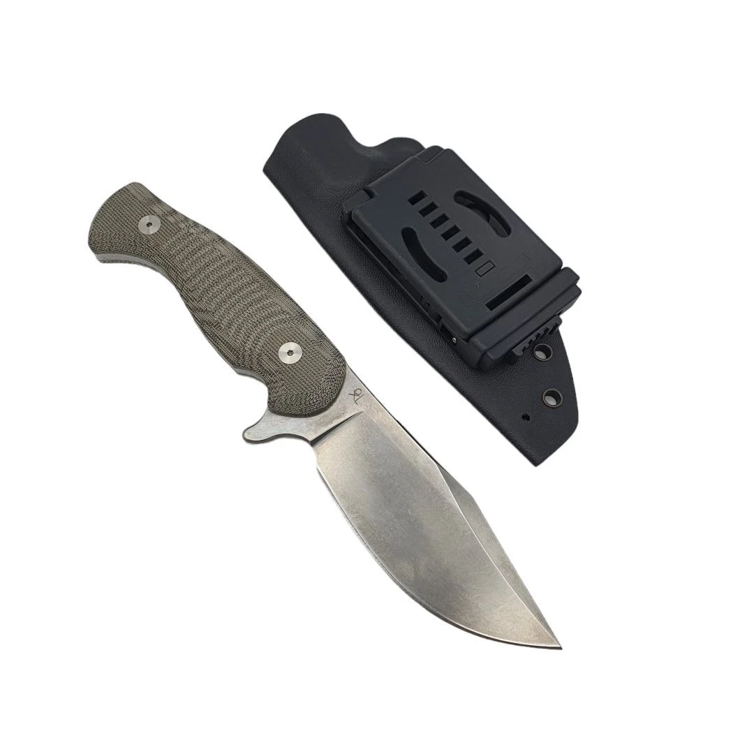 Fox Knives Eastwood Tiger Fixed FX-106 MIOD GUDY VAN POPPEL Design – Niolox/Micarta 9 Fox Knives Eastwood Tiger Fixed FX-106 MIOD GUDY VAN POPPEL Design – Niolox/Micarta – Bild 9