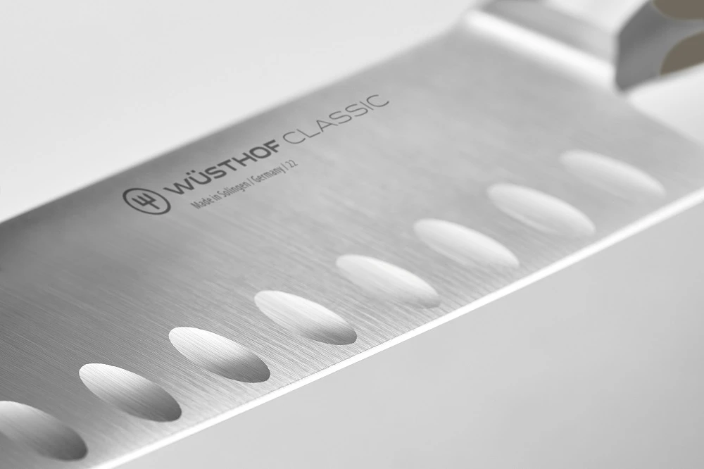 WUSTHOF Classic Colour, Santoku, Velvet Oyster, 17 Cm 1061731317 2 WUSTHOF Classic Colour, Santoku, Velvet Oyster, 17 Cm 1061731317 – Bild 2