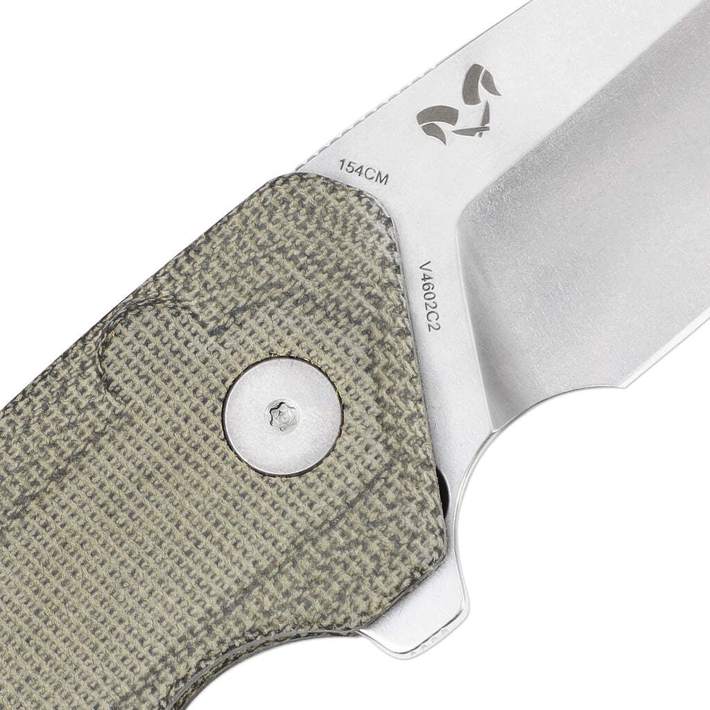 Kizer Mad Tanto 154CM,Micarta, V4602C2 4 Kizer Mad Tanto 154CM,Micarta, V4602C2 – Bild 4