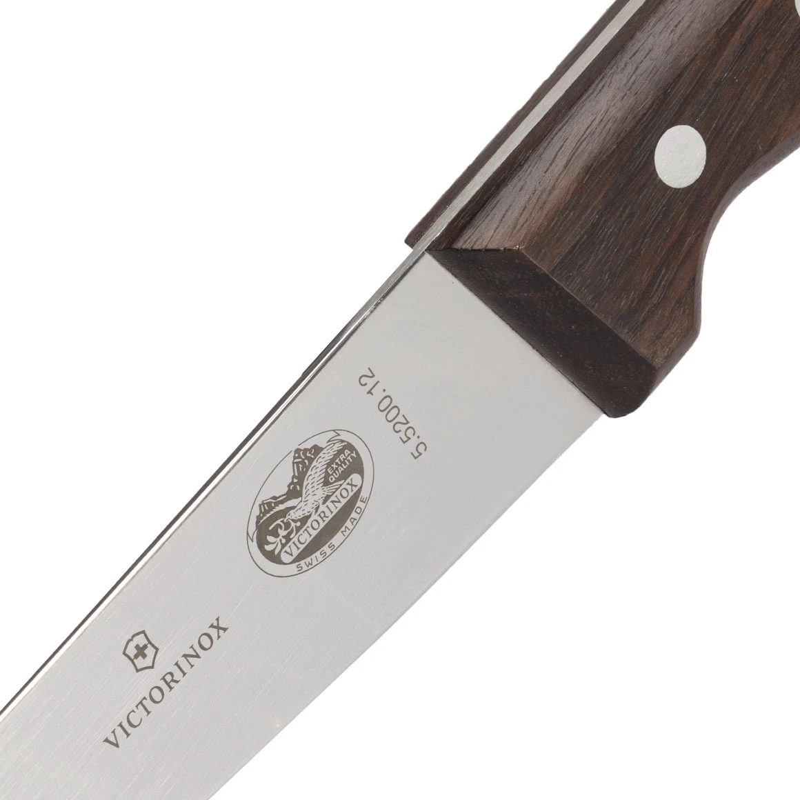 Victorinox 5.5200.12 Metzgermesser Griff Aus Palisanderhloz, 12 Cm 5 Victorinox 5.5200.12 Metzgermesser Griff Aus Palisanderhloz, 12 Cm – Bild 5