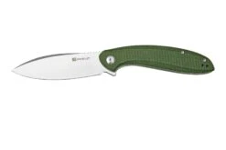 SENCUT San Angelo Green Micarta Handle Satin Finished 9Cr18MoV Blade S21003-3