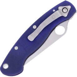 Spyderco C36GPDBL Military Model G-10 Dark Blue 9 Spyderco C36GPDBL Military Model G-10 Dark Blue -Messerladen 58500365dd270a322713e8cdd59e9851