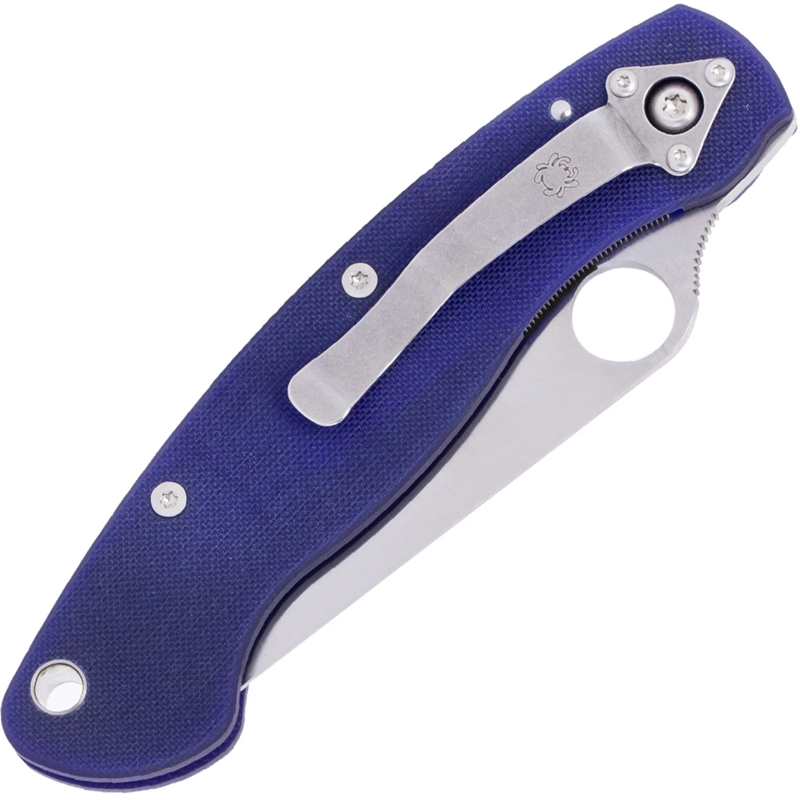 Spyderco C36GPDBL Military Model G-10 Dark Blue 4 Spyderco C36GPDBL Military Model G-10 Dark Blue – Bild 4