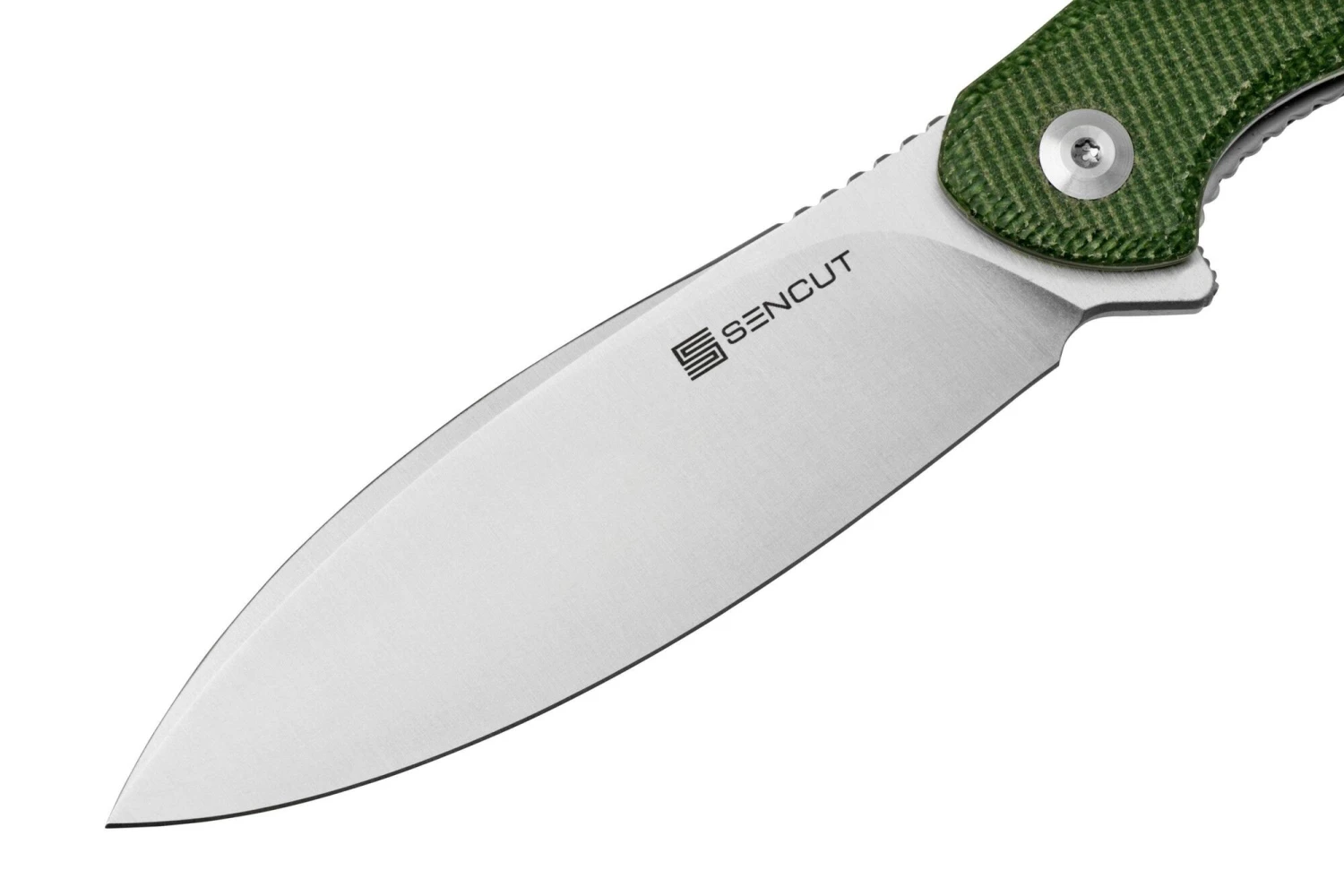 SENCUT San Angelo Green Micarta Handle Satin Finished 9Cr18MoV Blade S21003-3 3 SENCUT San Angelo Green Micarta Handle Satin Finished 9Cr18MoV Blade S21003-3 – Bild 3