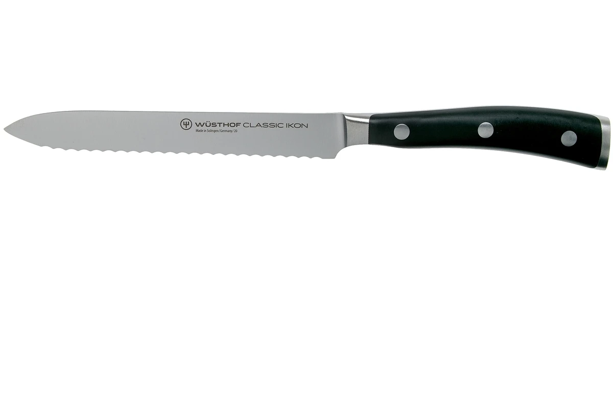 WUSTHOF CLASSIC Ikon Sausage Knife 14 Cm, 1040331614 1 WUSTHOF CLASSIC Ikon Sausage Knife 14 Cm, 1040331614