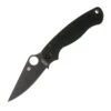 Spyderco C81GPBK2 Para Military 2 G-10 Black Black Blade