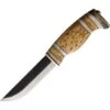 WOOD JEWEL WJ23TMR Carving Knife With Curly Birch Sheath 12cm.