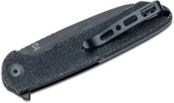 SENCUT Kyril Black Micarta Handle Black Stonewashed 9Cr18MoV Blade S22001-3 -Messerladen 66cb16df3c00a80cca025209193991d5