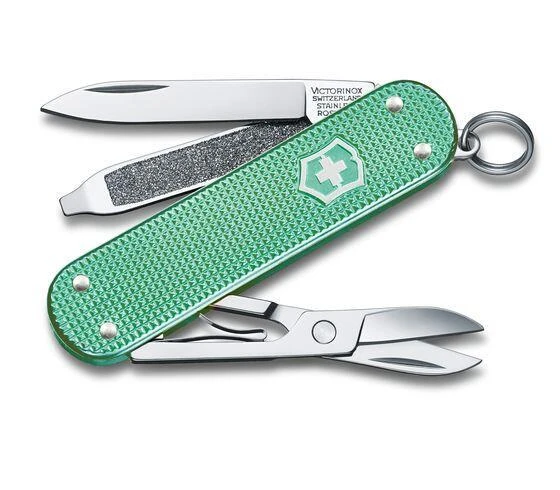 Victorinox 0.6221.221G Classic SD Alox Colors Minty Mint 1 Victorinox 0.6221.221G Classic SD Alox Colors Minty Mint