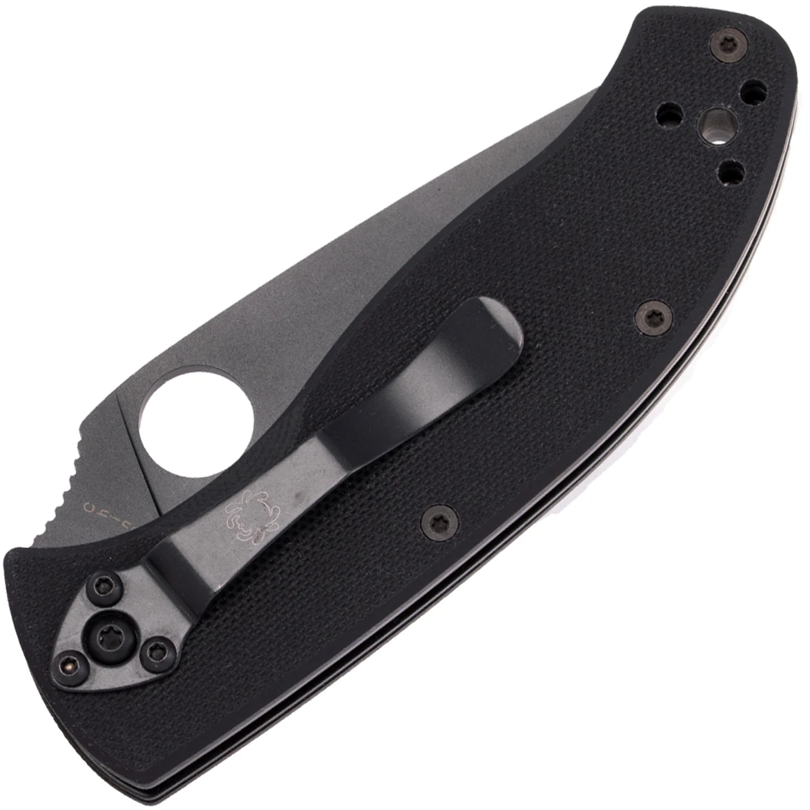 Spyderco C122GBBKP Tenacious G-10 Black Black Blade 4 Spyderco C122GBBKP Tenacious G-10 Black Black Blade – Bild 4