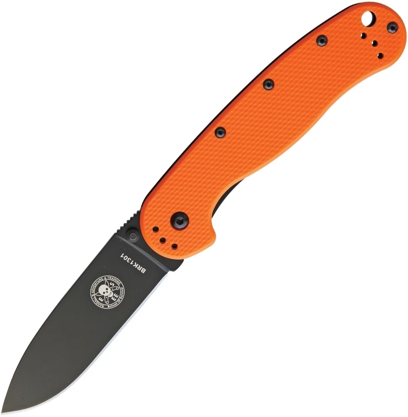 BRK-ESEE Avispa Black Finish Orange BRK1301ORB 1 BRK-ESEE Avispa Black Finish Orange BRK1301ORB
