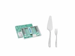 Tramontina Maresias 13-Piece Cake Serving Set (1x Spatula, 12x Fork) 66902/610