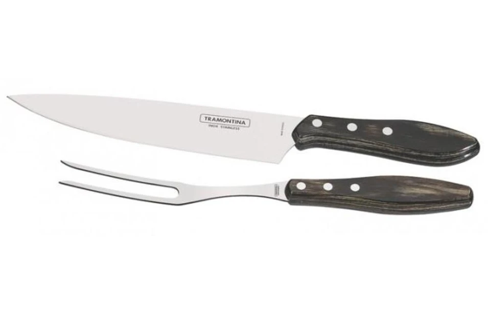 Tramontina 21198/960 TR Steak Besteck Dunkel 1 Tramontina 21198/960 TR Steak Besteck Dunkel
