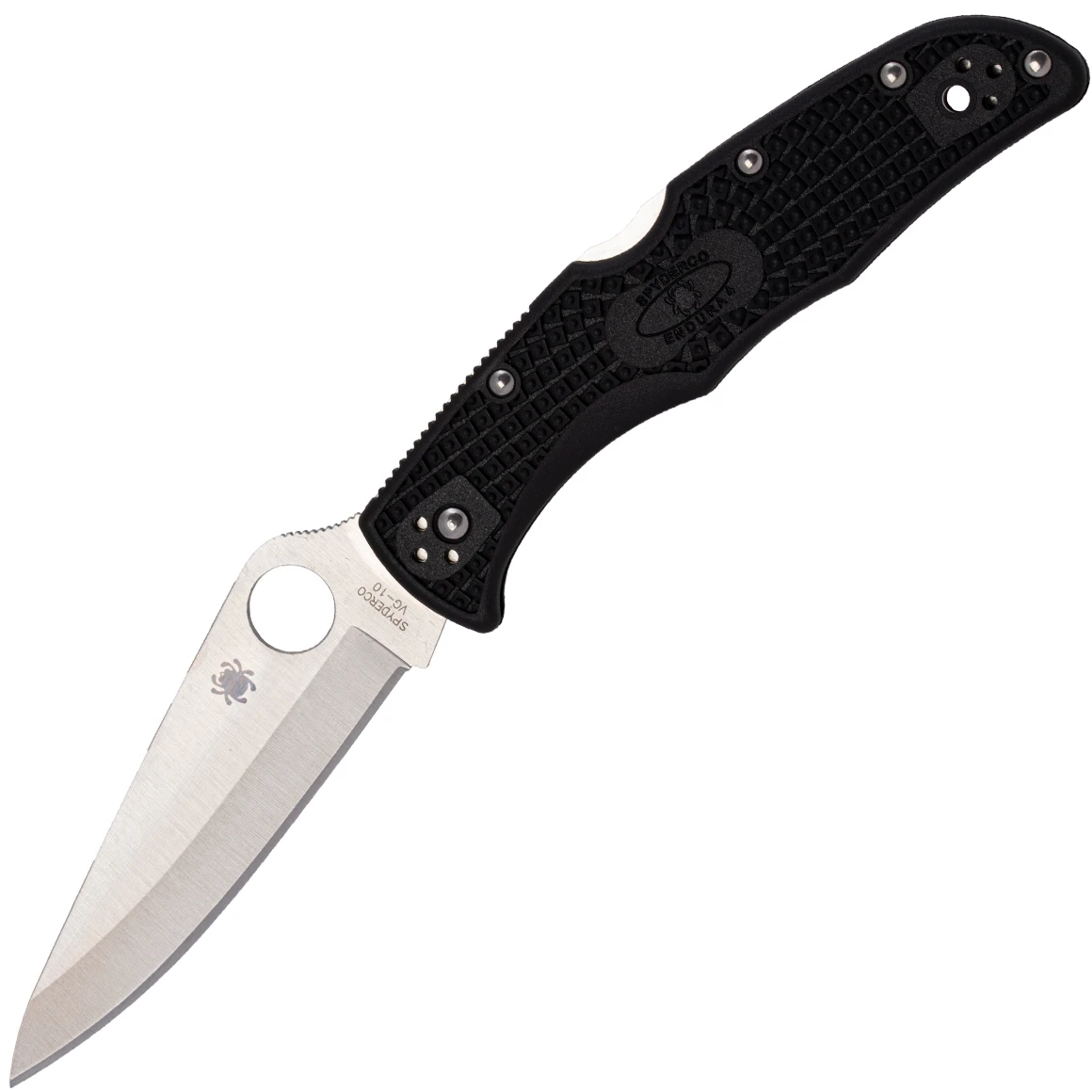 Spyderco C10PBK Endura 4 Lightweight Black 1 Spyderco C10PBK Endura 4 Lightweight Black