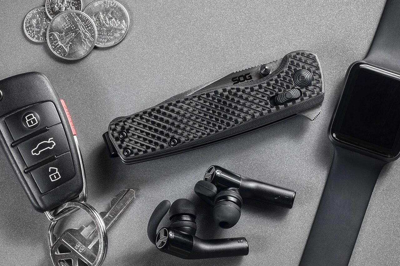 SOG TERMINUS XR - S35VN, Carbon Fiber / G10 Handles SOG-TM1025-BX 7 SOG TERMINUS XR - S35VN, Carbon Fiber / G10 Handles SOG-TM1025-BX – Bild 7