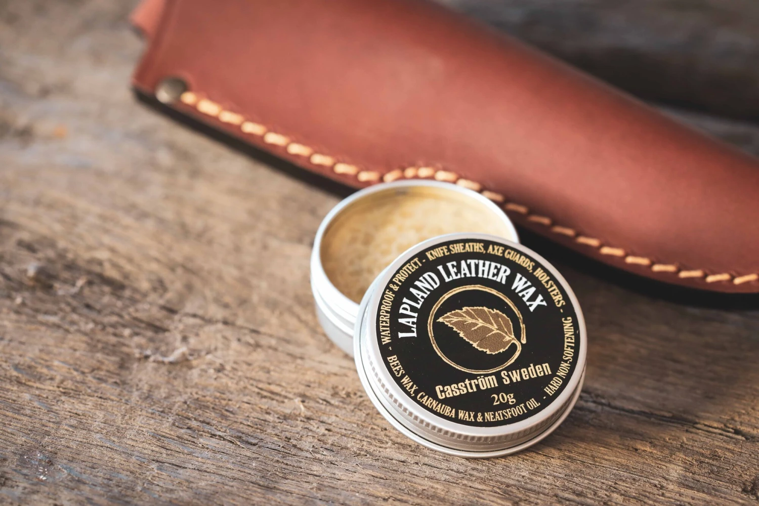 CASSTROM Lapland Leather Wax, Neutral 20g CASS-10550 3 CASSTROM Lapland Leather Wax, Neutral 20g CASS-10550 – Bild 3