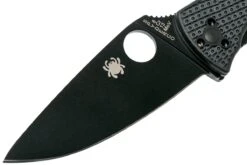 Spyderco C122PBBK Tenacious Black FRN -Messerladen 9b4bdd08e6267379b6d4e61e5c2ae673