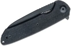 SENCUT Kyril Black Micarta Handle Black Stonewashed 9Cr18MoV Blade S22001-3 -Messerladen 9c972569520ed2443bb2502e6747a28f