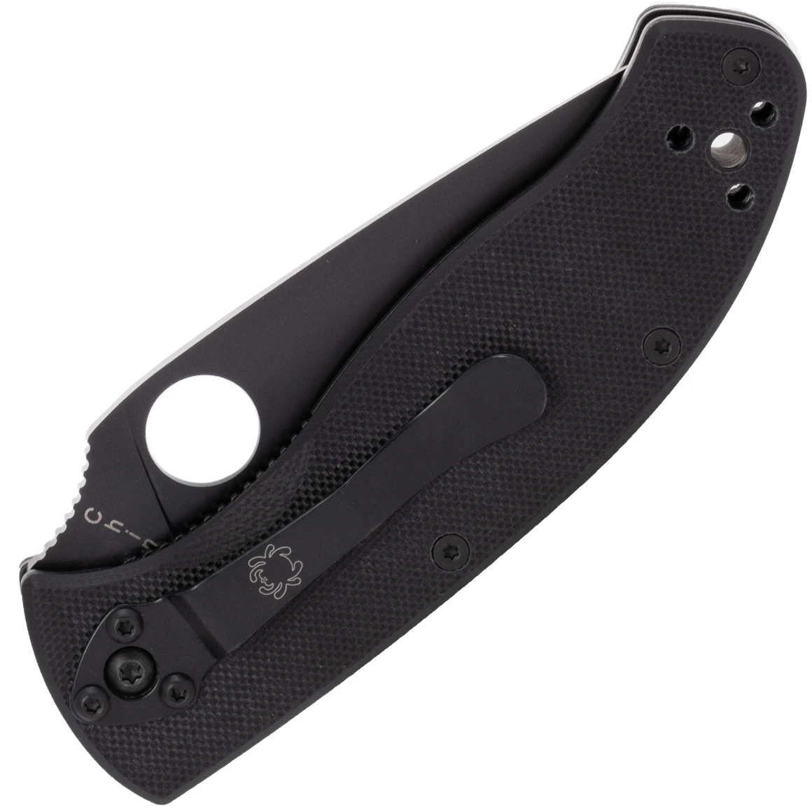 Spyderco C122GBBKPS Tenacious G-10 Black Black Blade 4 Spyderco C122GBBKPS Tenacious G-10 Black Black Blade – Bild 4