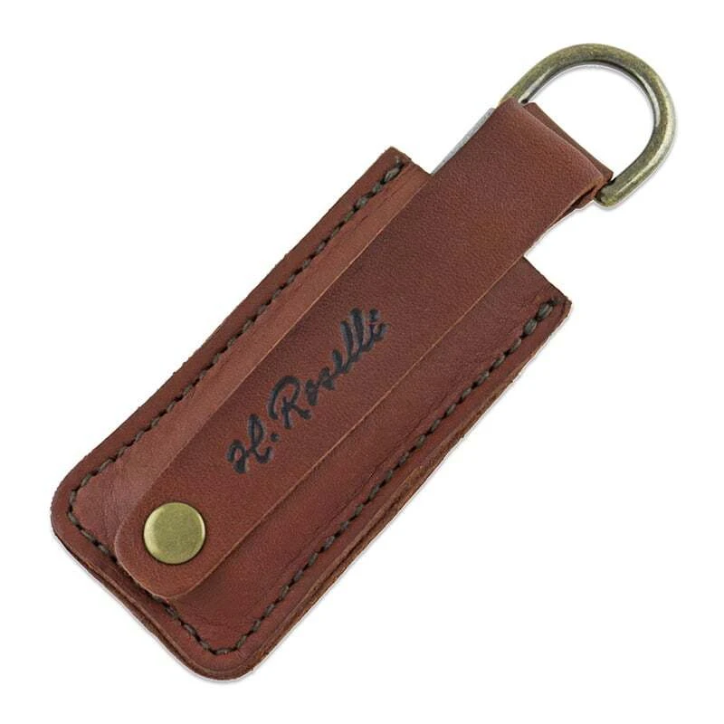 ROSELLI Wästikivi Sharpening Stone, In Leather Sheath (D-ring) R914 2 ROSELLI Wästikivi Sharpening Stone, In Leather Sheath (D-ring) R914 – Bild 2