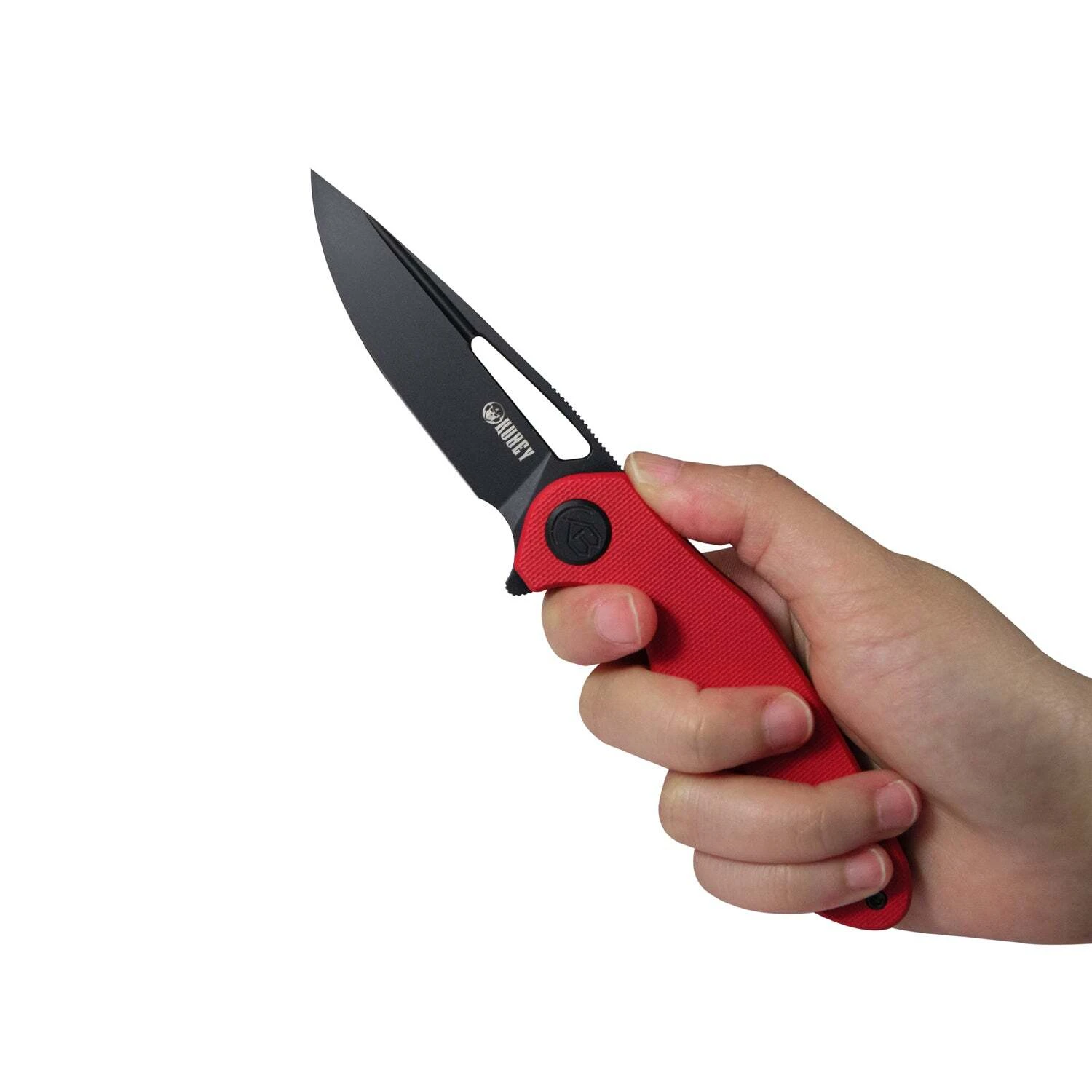 KUBEY Dugu Liner Lock Folding Knife Red G10 Handle KU210F 5 KUBEY Dugu Liner Lock Folding Knife Red G10 Handle KU210F – Bild 5