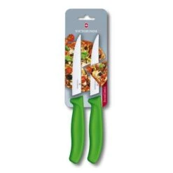 Victorinox 6.7936.12L4B Steakmesser 2St. Blister Grün