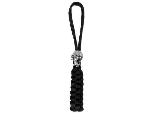 Böker Plus 09BO773 Black Skull Lanyard Schwarz 2 Böker Plus 09BO773 Black Skull Lanyard Schwarz – Bild 2