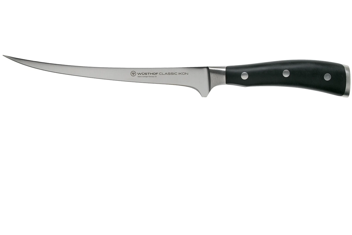 Wüsthof Solingen Classic Ikon Filleting Knife 18 Cm, 1040333818 1 Wüsthof Solingen Classic Ikon Filleting Knife 18 Cm, 1040333818