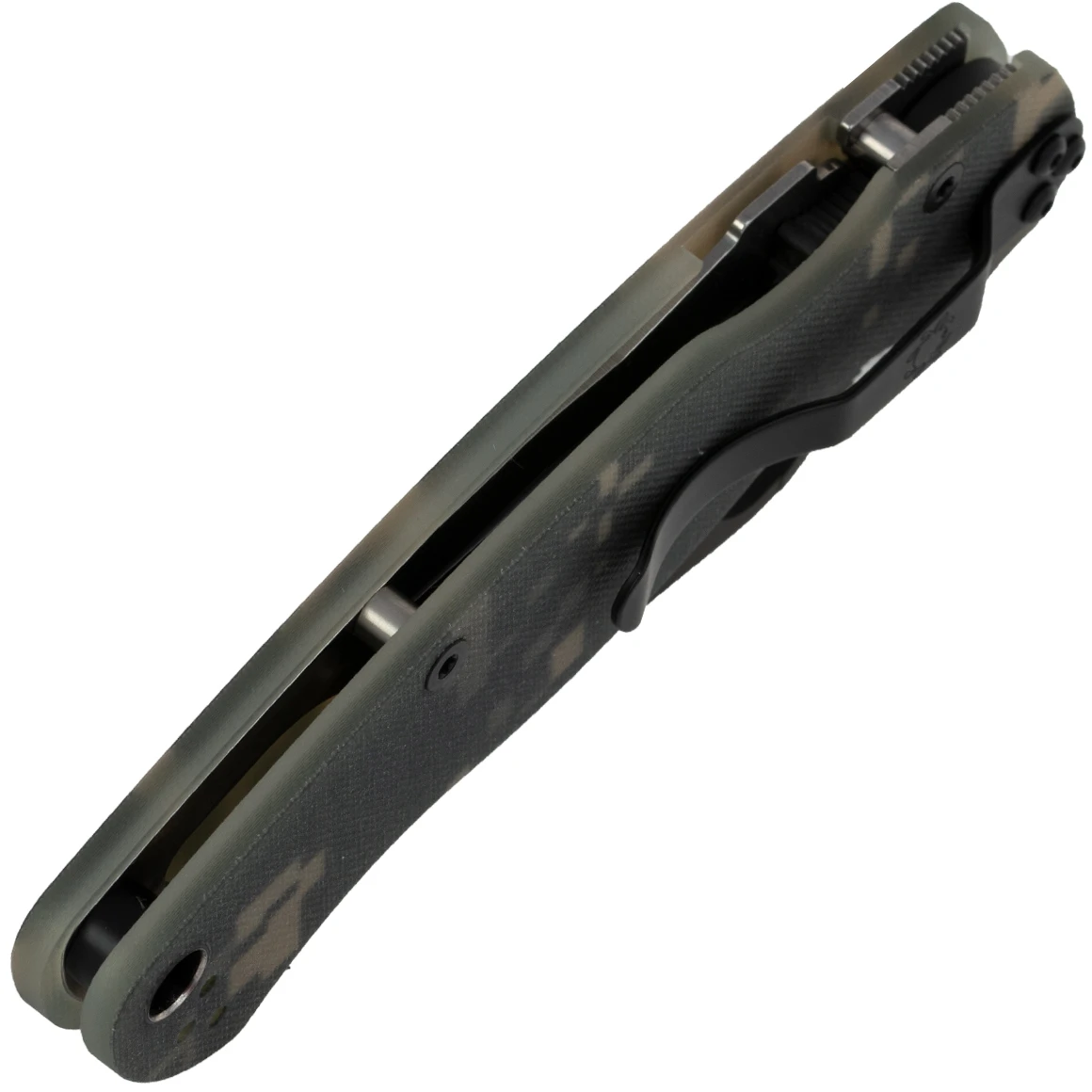 Spyderco C81GPCMOBK2 Para Military 2 G-10 Camo Black Blade 3 Spyderco C81GPCMOBK2 Para Military 2 G-10 Camo Black Blade – Bild 3