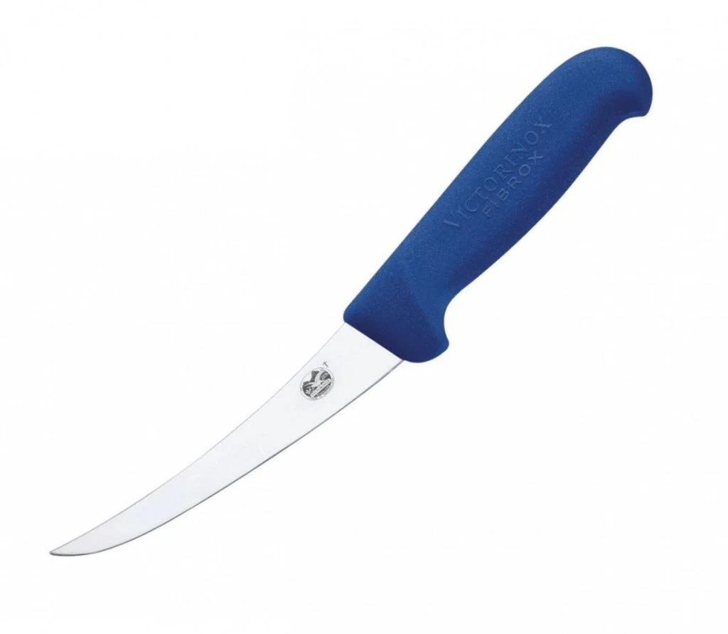 VICTORINOX Boning Knife 12 Cm, Blue Fibrox Handle 5.6602.12 1 VICTORINOX Boning Knife 12 Cm, Blue Fibrox Handle 5.6602.12