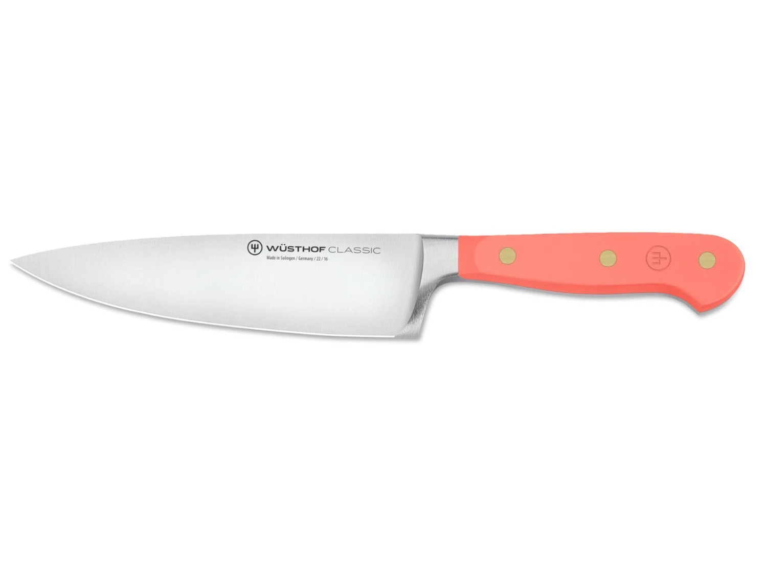 WUSTHOF Classic Colour, Chef's Knife, Coral Peach, 16 Cm 1061700316 1 WUSTHOF Classic Colour, Chef's Knife, Coral Peach, 16 Cm 1061700316
