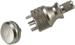 CRKT CR-9910 6 Bit Driver Tool Silver