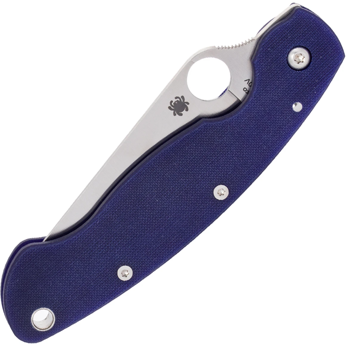 Spyderco C36GPDBL Military Model G-10 Dark Blue 3 Spyderco C36GPDBL Military Model G-10 Dark Blue – Bild 3
