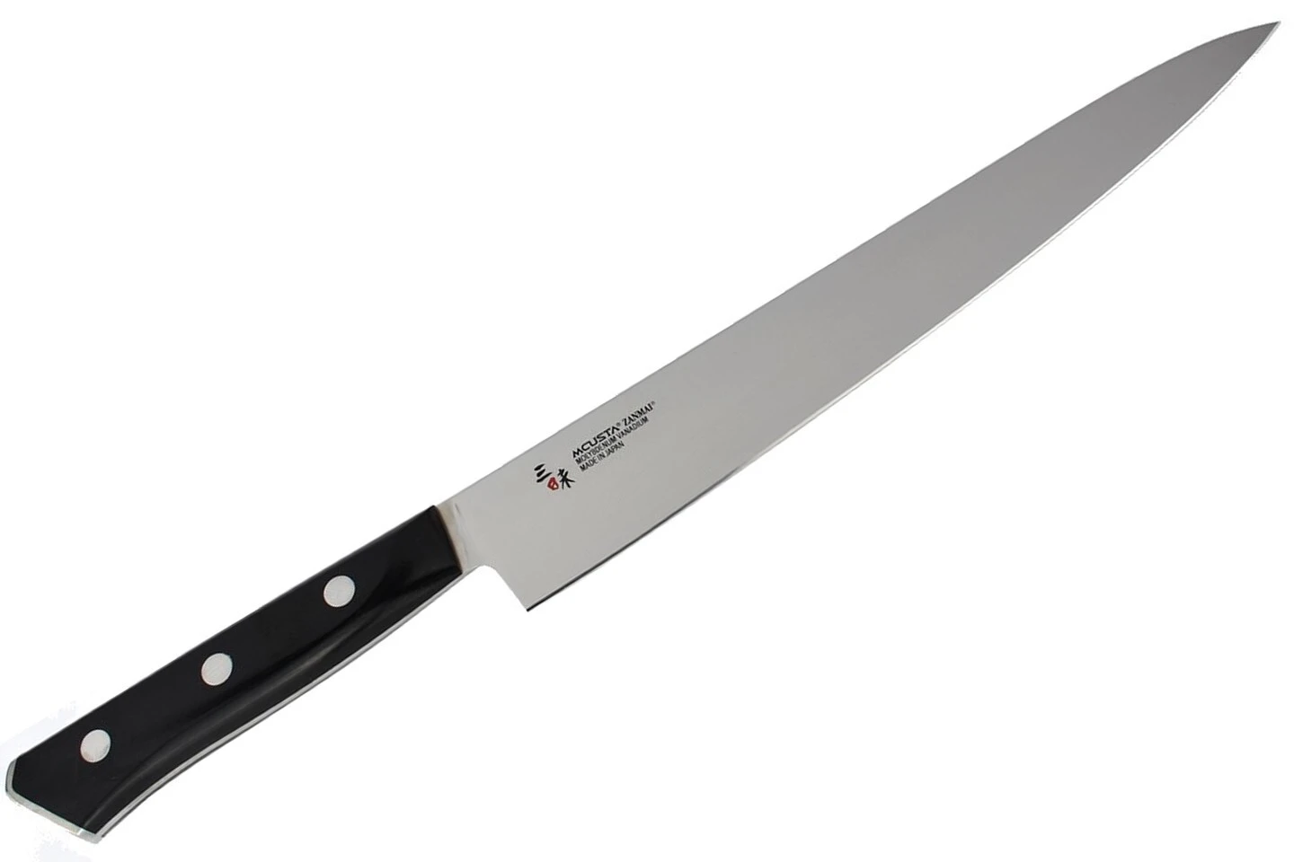 Mcusta HBB6010M - Modern Molybdenum Sujihiki 240 Mm 1 Mcusta HBB6010M - Modern Molybdenum Sujihiki 240 Mm