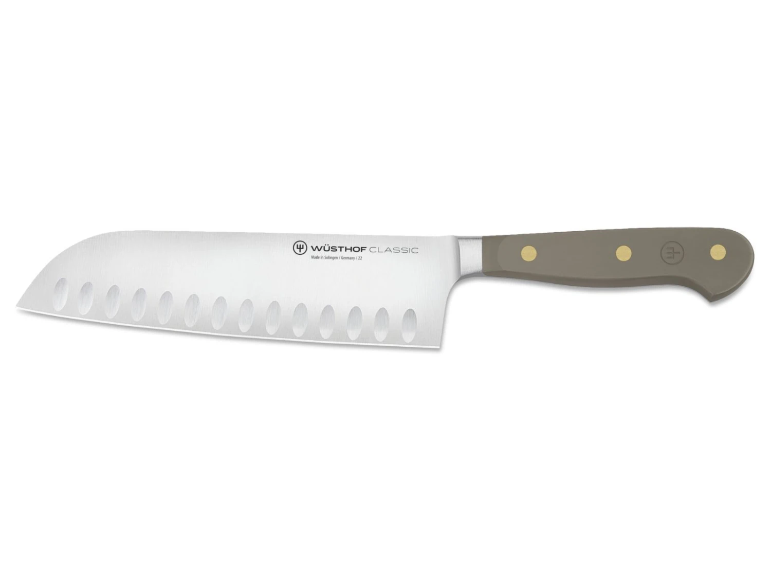 WUSTHOF Classic Colour, Santoku, Velvet Oyster, 17 Cm 1061731317 1 WUSTHOF Classic Colour, Santoku, Velvet Oyster, 17 Cm 1061731317