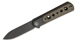 CIVIVI Banneret Green Micarta/Black Stonewashed Nitro-V C20040D-1
