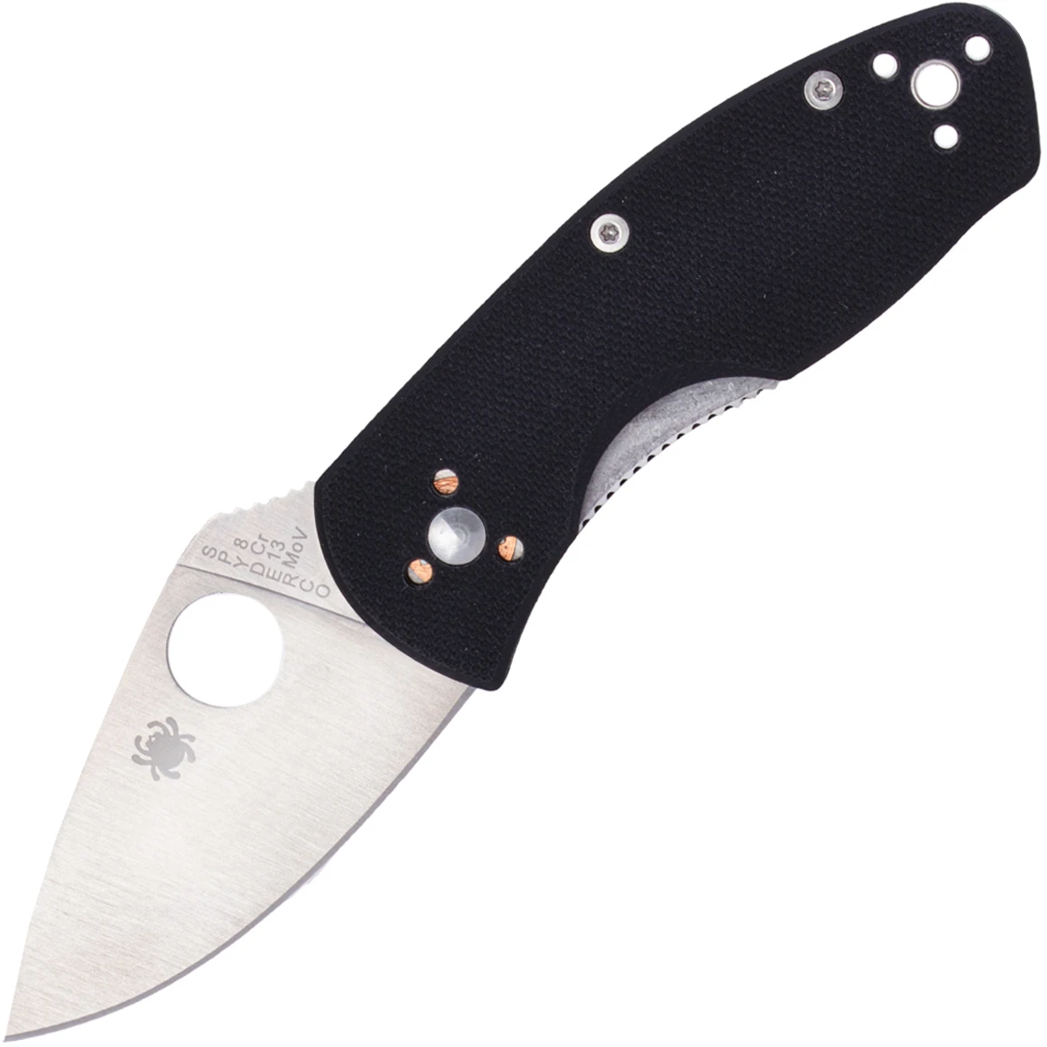 Spyderco C148GP Ambitious G-10 Black 1 Spyderco C148GP Ambitious G-10 Black
