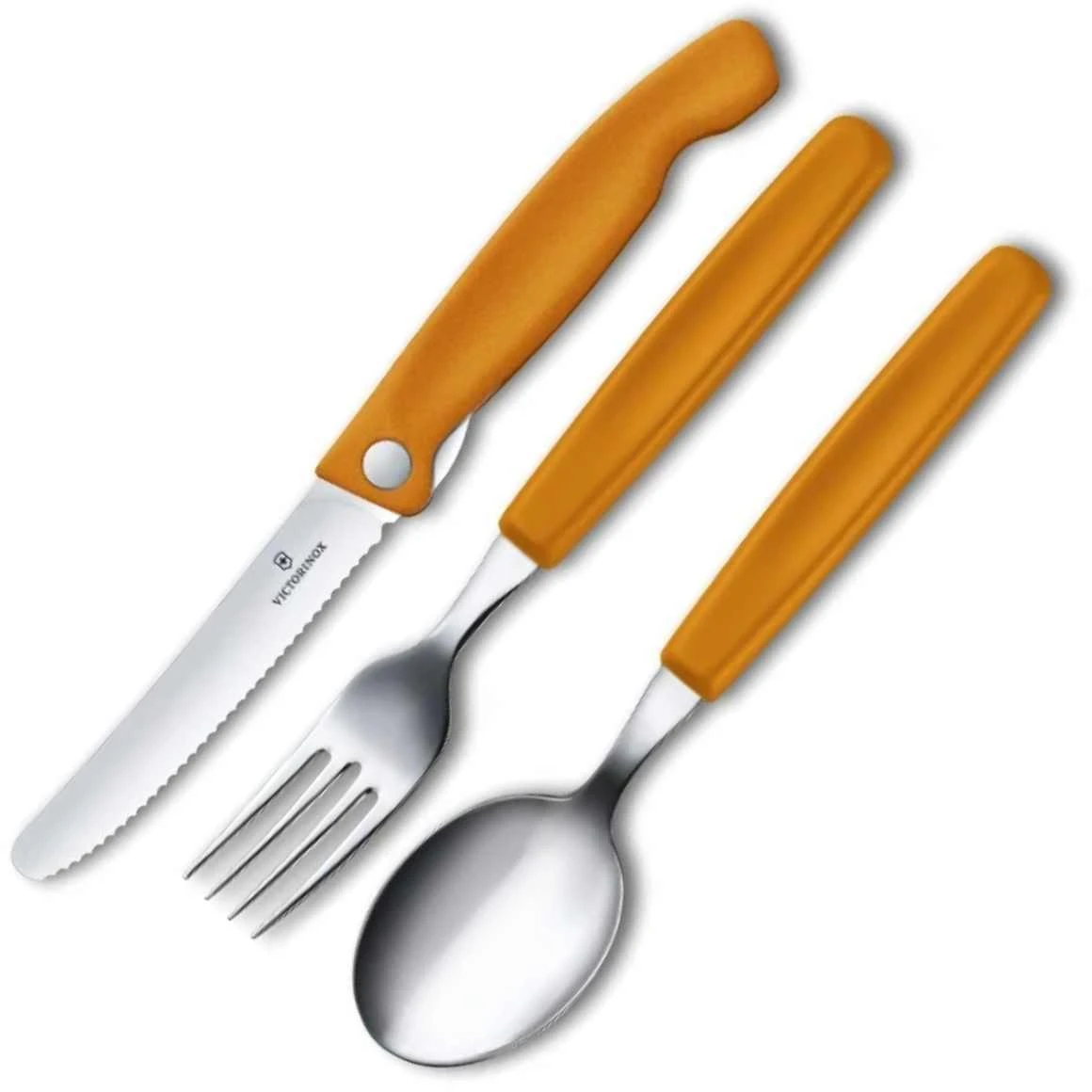 Victorinox 6.7192.F9 Swiss Classic Besteckset, 3-teilig, Orange 1 Victorinox 6.7192.F9 Swiss Classic Besteckset, 3-teilig, Orange