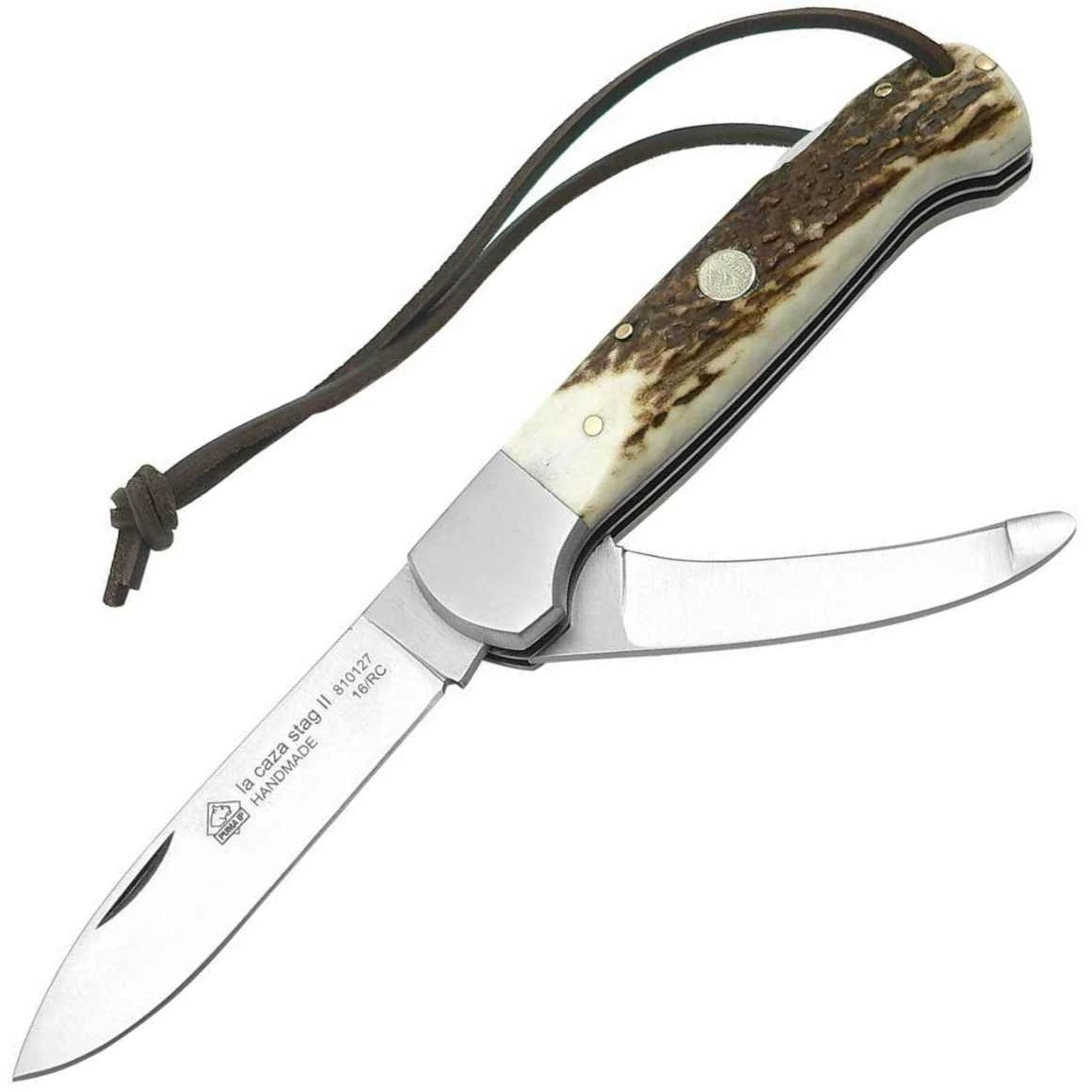 Puma IP313711 La Caza Stag II Griff Aus Hirschhorn 1 Puma IP313711 La Caza Stag II Griff Aus Hirschhorn