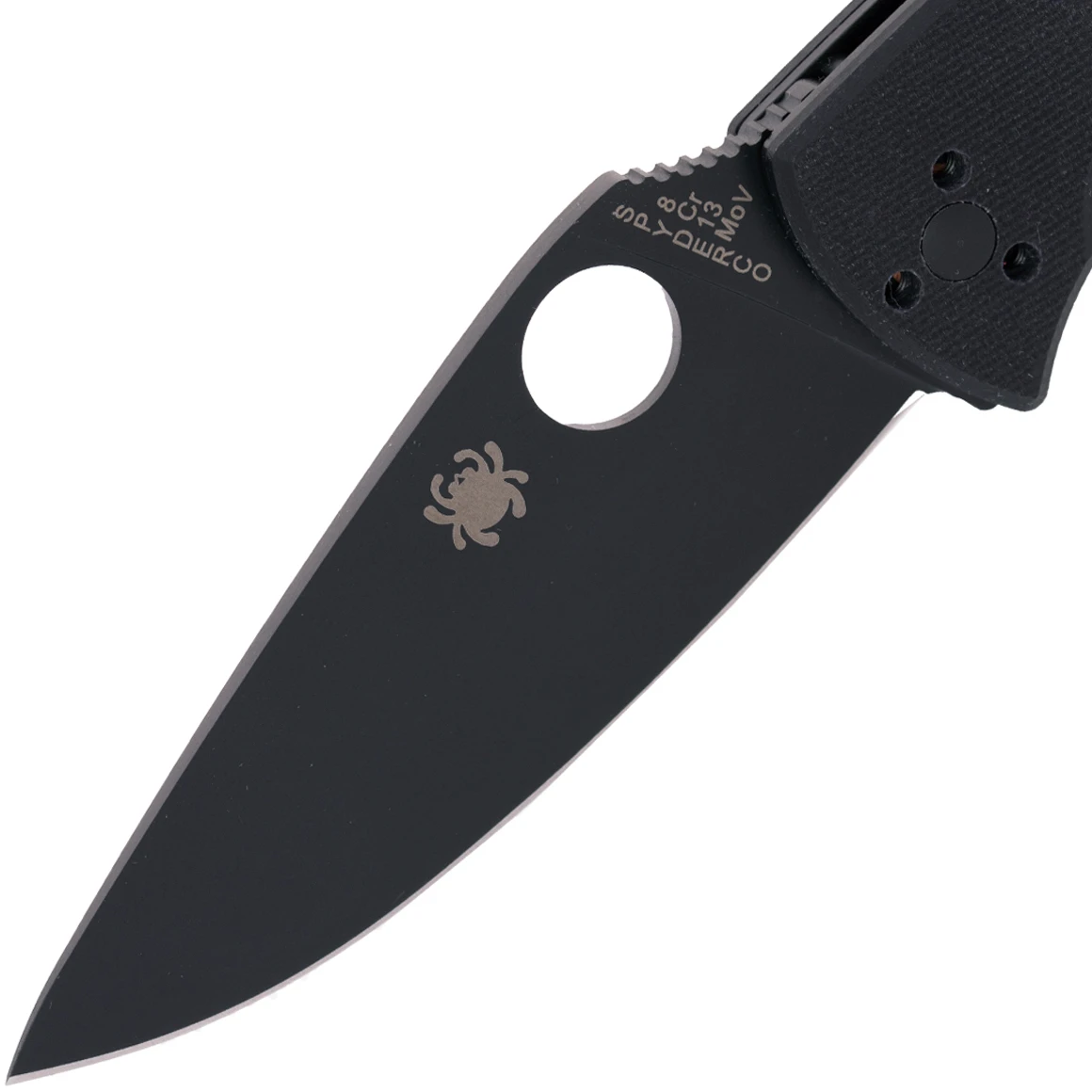 Spyderco C122GBBKP Tenacious G-10 Black Black Blade 2 Spyderco C122GBBKP Tenacious G-10 Black Black Blade – Bild 2